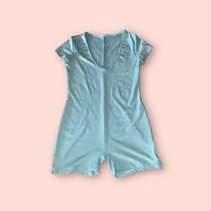 Blue Romper. True to size
